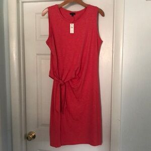 NWT Talbots sleeveless tie dress Size L